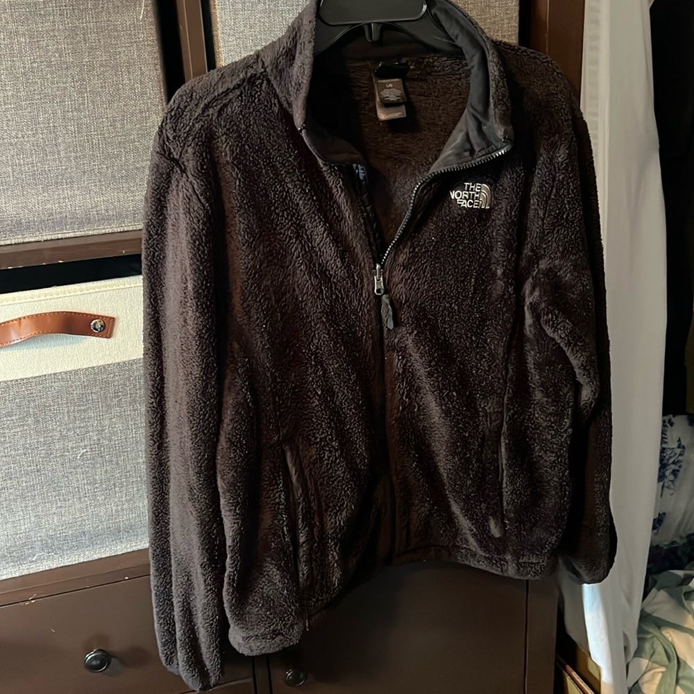 Black The North Face zip up